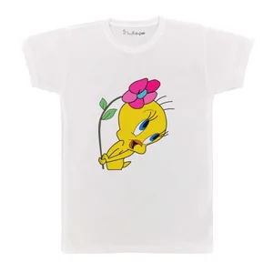 تی شرت بچگانه پرمانه طرح توییتی کد pmt.4381