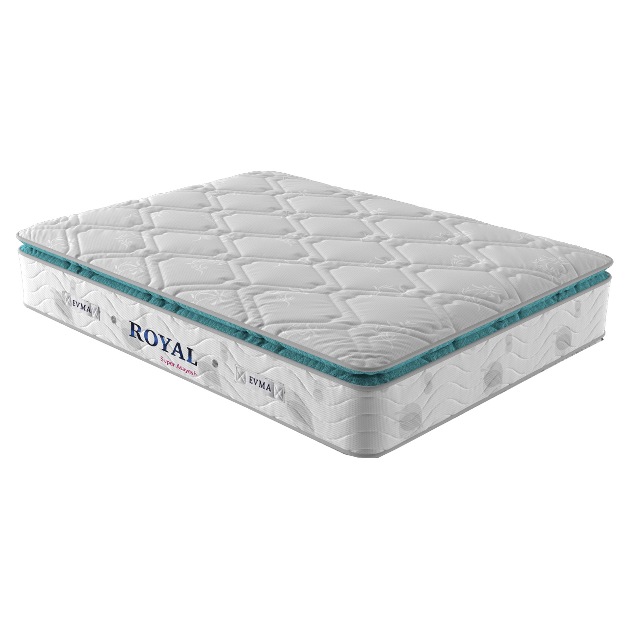 تشک اوما مدل سوپر آسایش رویال دو نفره 200x160 سانتیمتر