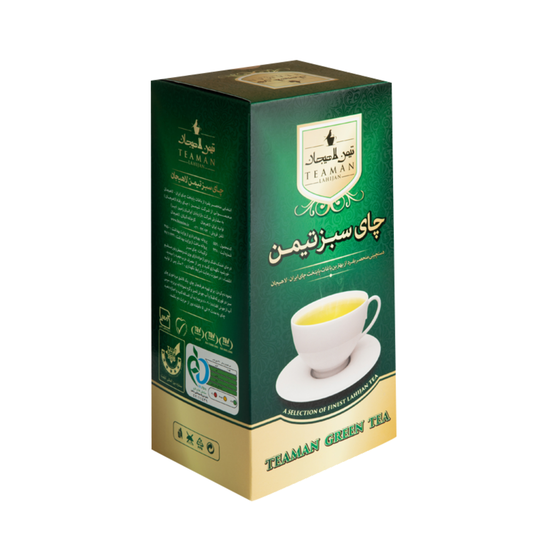 چای سبز تیمن لاهیجان - 210 گرم
