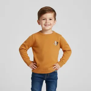 پلیور بافت پسرانه آی چیلک مدل  سنجاب 21070-19