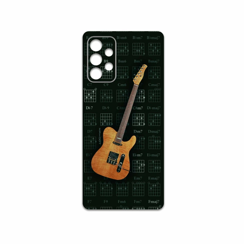 برچسب پوششی ماهوت مدل Guitar-Instrument مناسب برای گوشی موبایل سامسونگ Galaxy A72