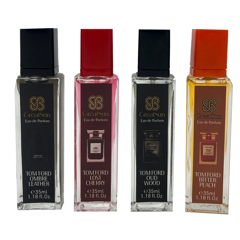 عطر جیبی گریت سان مدل TOM FORD با حجم 35 میلی لیتر بسته 4 عددی
