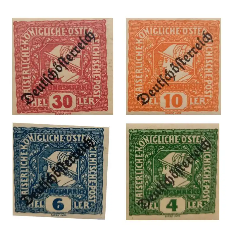 تمبر یادگاری مدل سورشارژ مجموعه 4 عددی