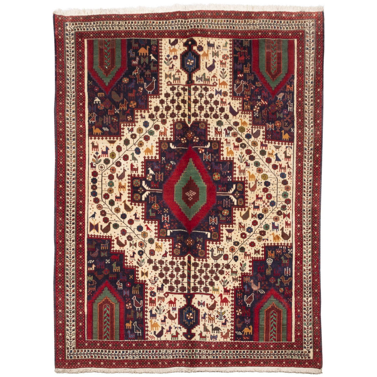 فرش قدیمی دستباف سه متری سی پرشیا کد 187140