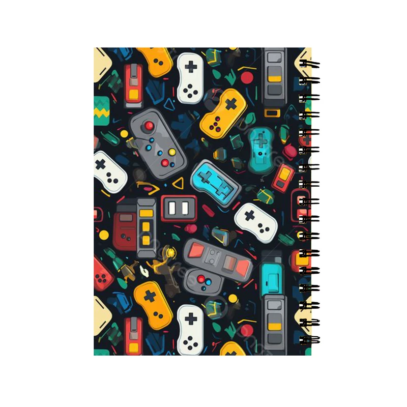 دفتر مشق 60 برگ طرح گیمینگ کد 410