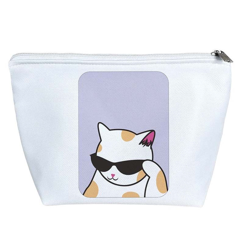 کیف لوازم آرایش دخترانه خندالو مدل گربه (Cat) کد 8497