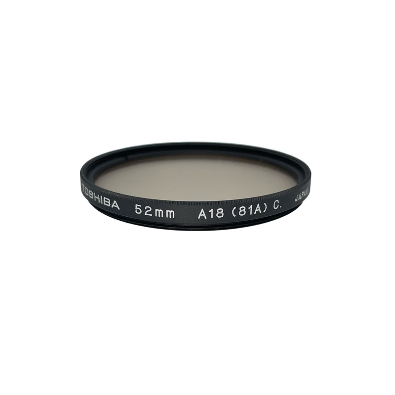 فیلتر لنز توشیبا مدل C (81A) - 52MM
