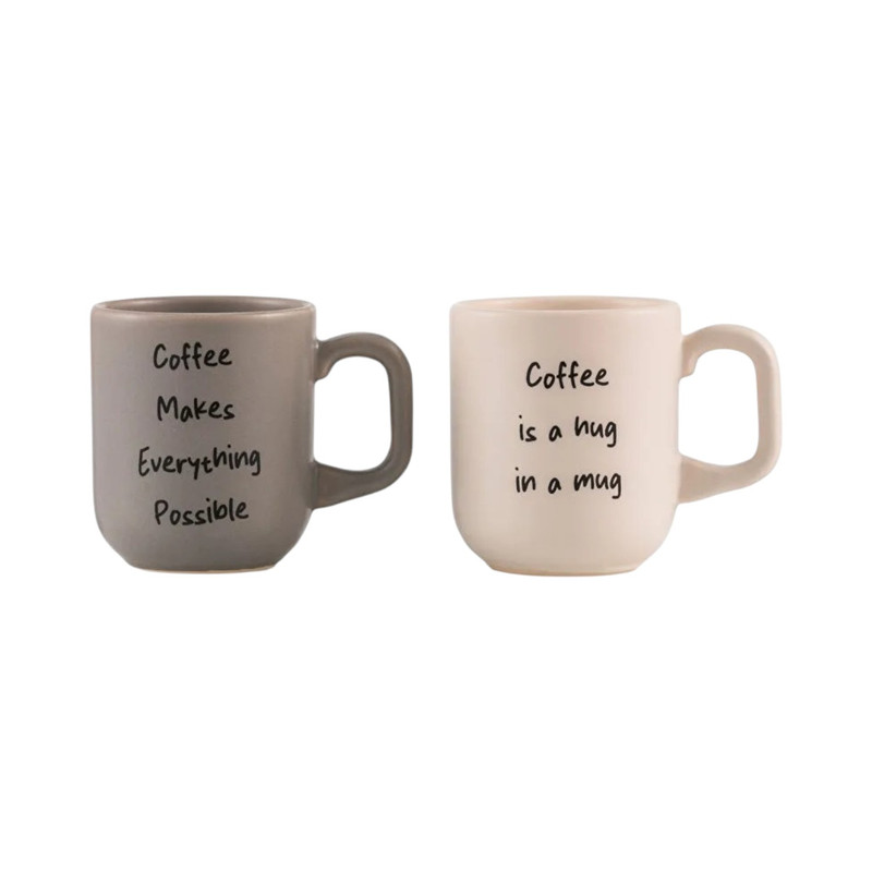 قیمت و خرید ماگ ال سی دابلیو هوم مدل Coffee Hug بسته 2 عددی