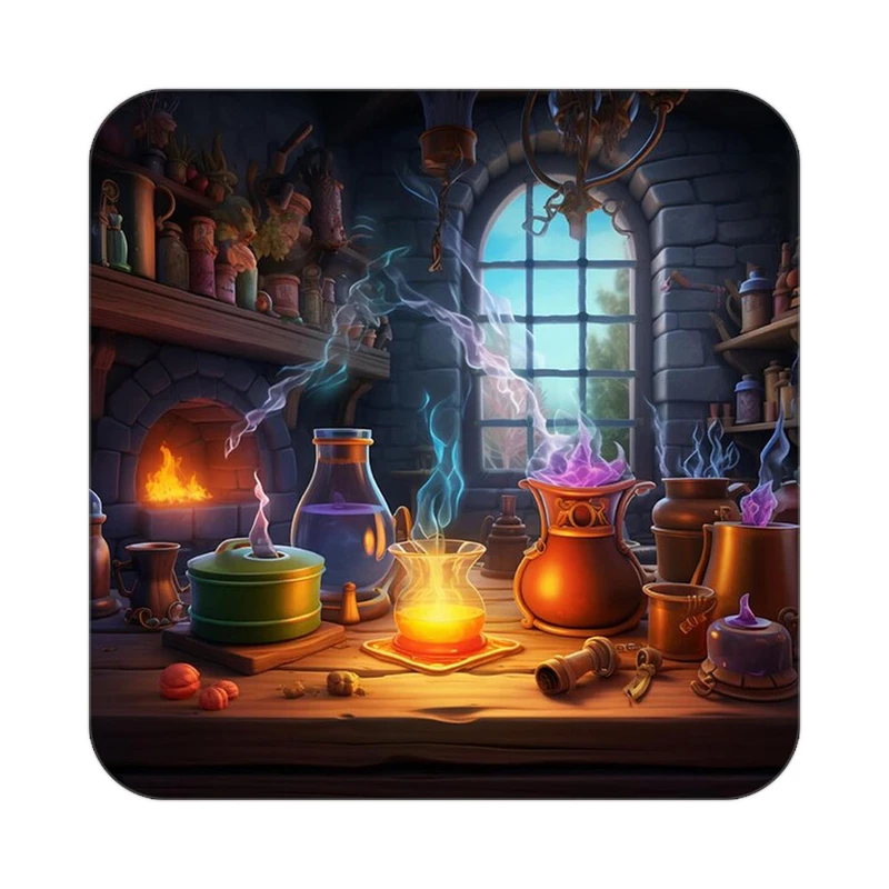 زیر لیوانی کاکتی طرح هری پاتر Harry Potter مدل mp44562