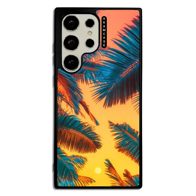 کاور آکام مدل AMC-WSGS23U-LEAVES-28 مناسب برای گوشی موبایل سامسونگ Galaxy S23 Ultra