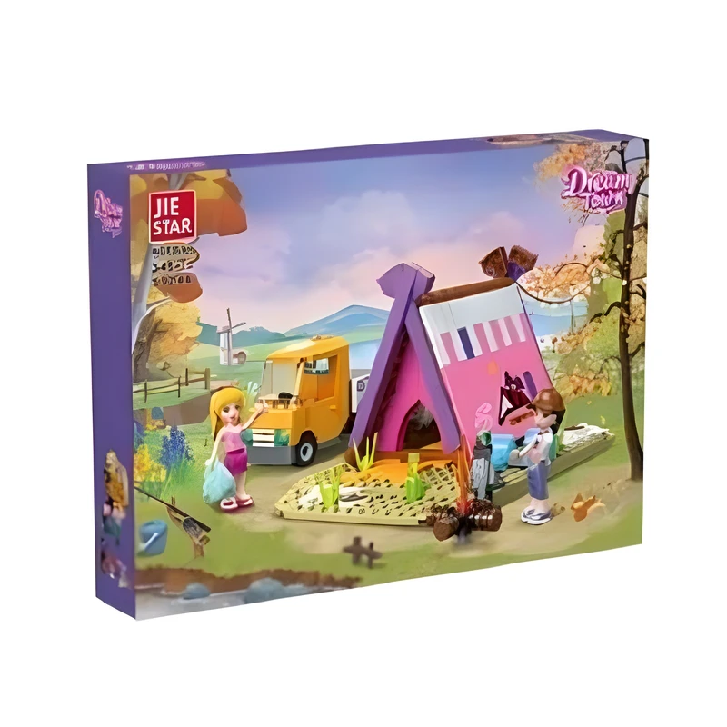 ساختنی 348 تکه ژی استار مدل کمپ تفریحی کد 59244