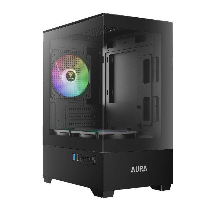 کیس کامپیوتر گیمینگ گیم دیاس مدل AURA GC9M BK