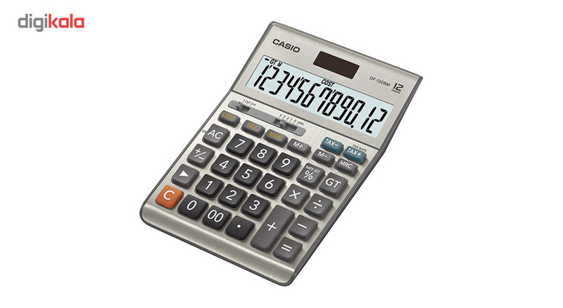 ماشین حساب کاسیو مدل DF-120BM