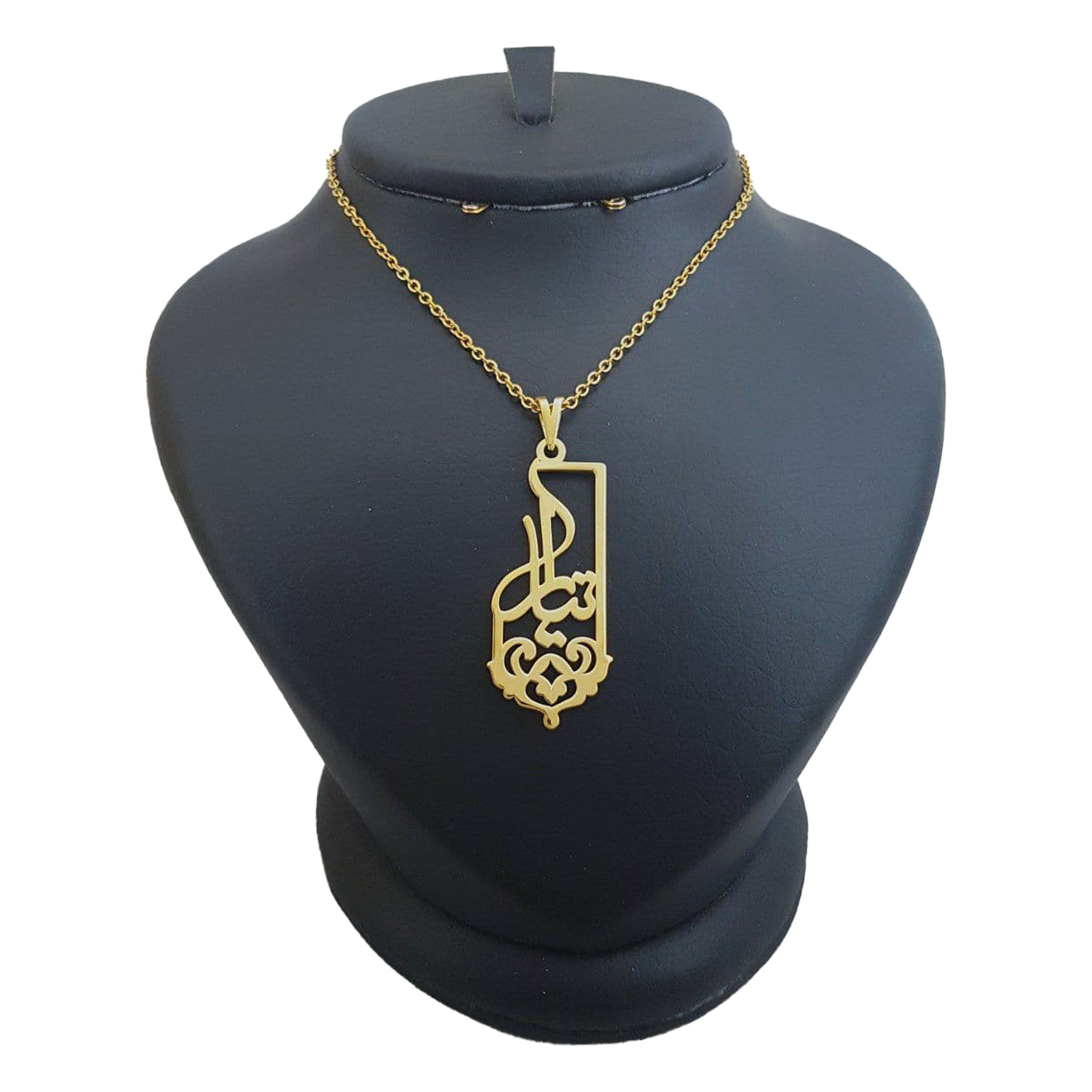 گردنبند نقره زنانه ترمه ۱ طرح تیارا کد mas 00599