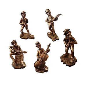 مجسمه مدل موزیسین مجموعه 5 عددی