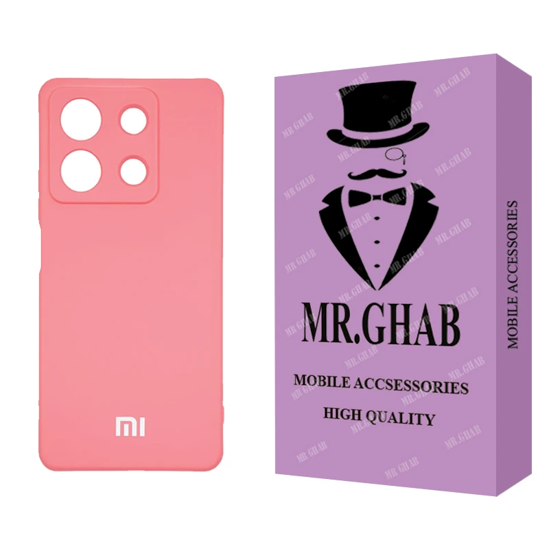 کاور مستر قاب مدل سیلیکونی مناسب برای گوشی موبایل شیائومی Redmi Note 13 4G