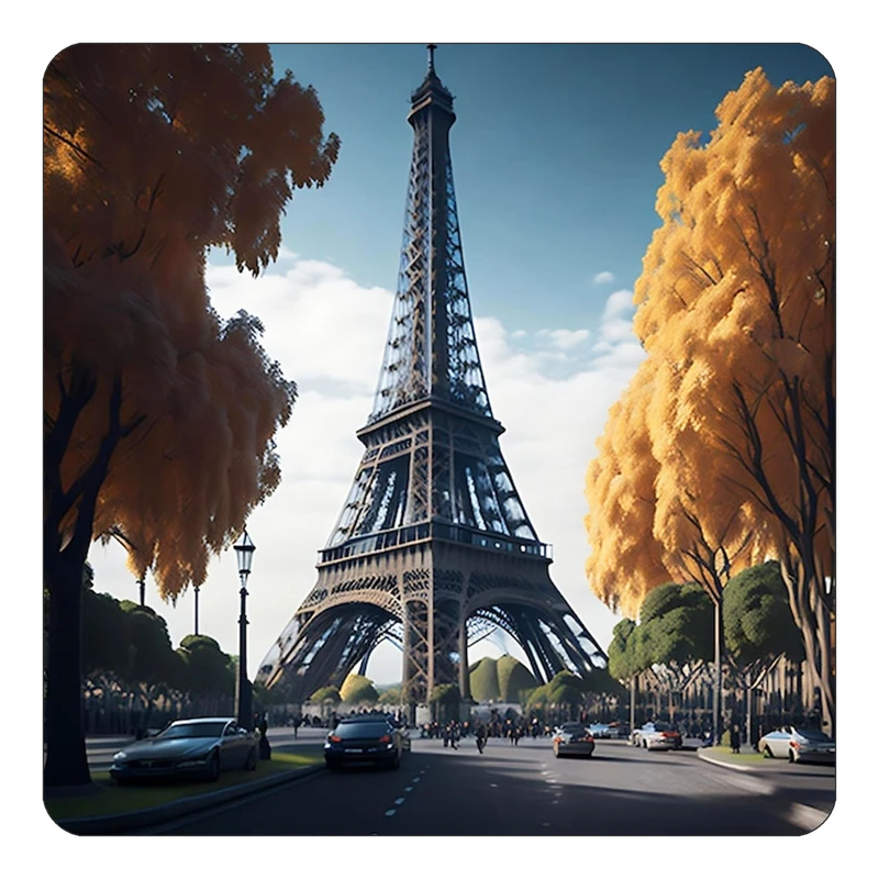 مگنت کاکتی طرح پاریس Paris مدل mp56878