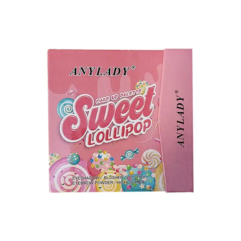 پالت آرایش صورت انی لیدی مدل آبنباتی کد k7