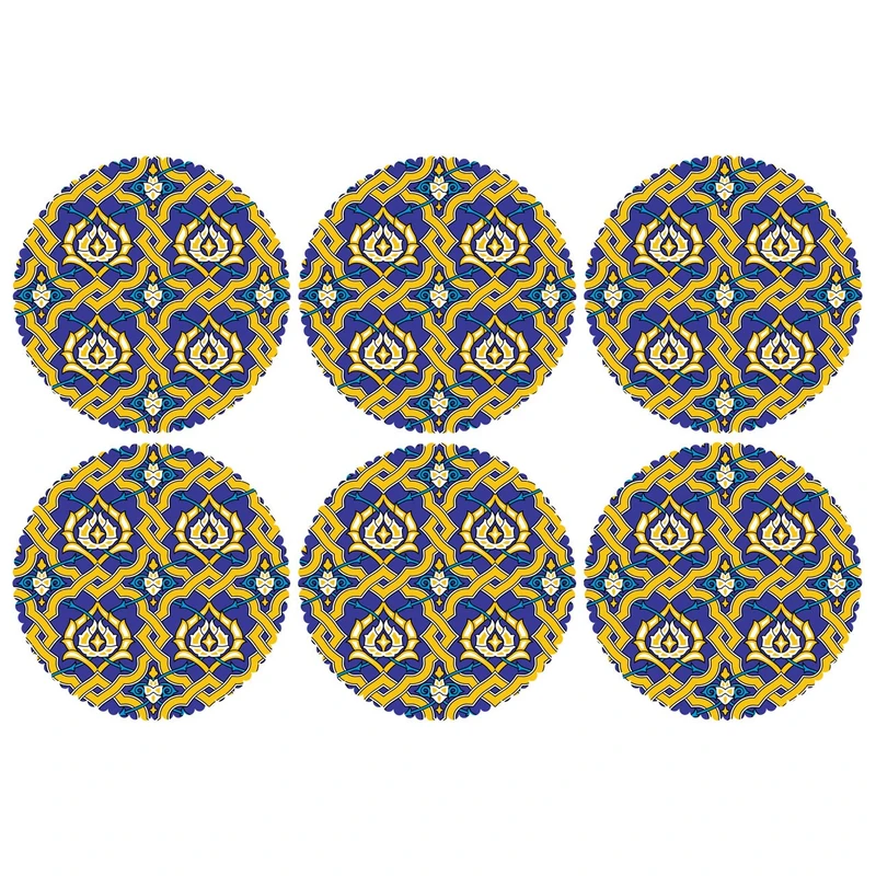 زیر بشقابی کد U2-42098 ست 6 عددی