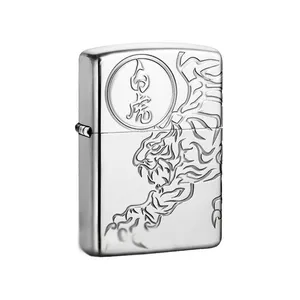 فندک زیپو مدل shisin-byakko BS oxidized کد ZA-3-25C