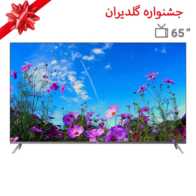 قیمت و مشخصات تلویزیون ال ای دی هوشمند جی پلاس مدل Gtv 65pq738cs سایز 65 اینچ مخصوص جشنواره 