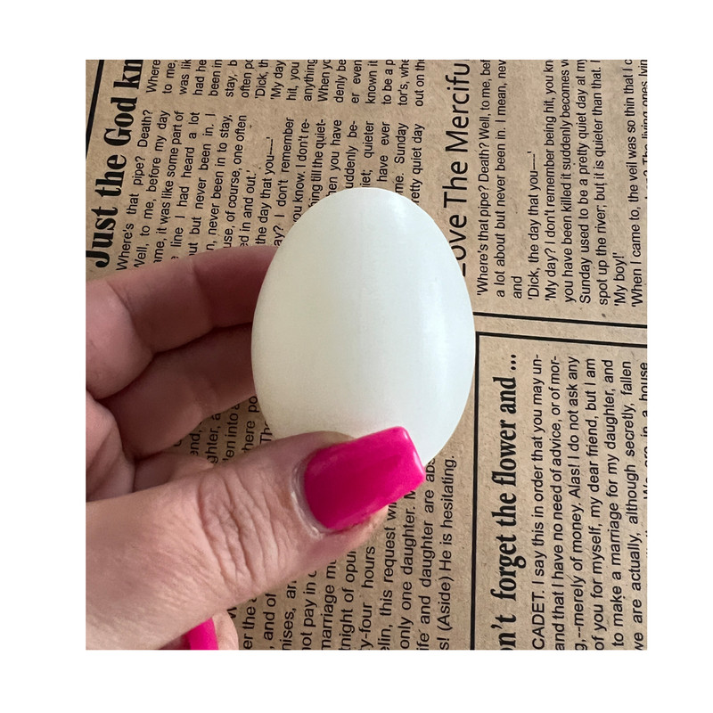 تخم مرغ تزیینی مدل پلاستیکی کد 03 مجموعه 3 عددی