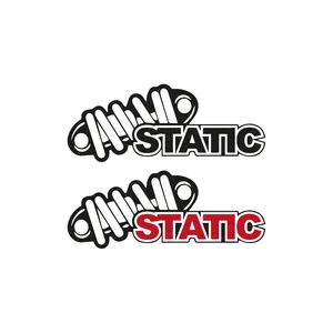 برچسب بدنه خودرو گراسیپا مدل Static مجموعه 2 عددی