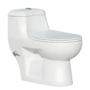 توالت فرنگی دو زمانه گاتریا مدل خودشور دار همراه با شیر خودشور 