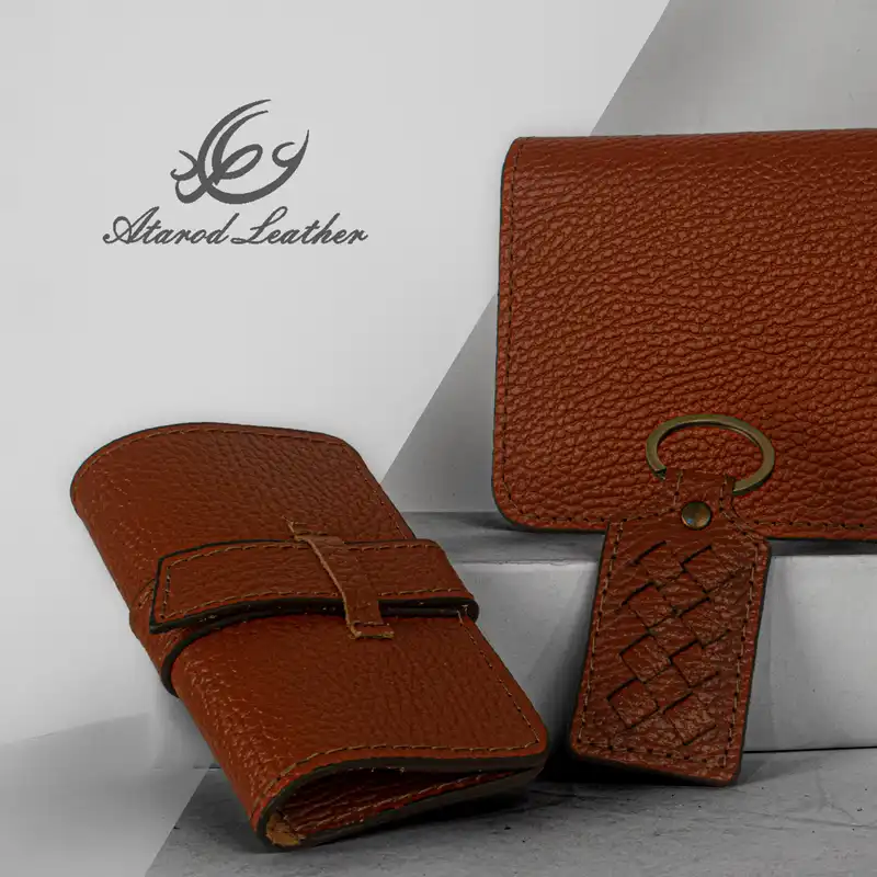 ست هدیه چرم عطارد مدل DPA08
