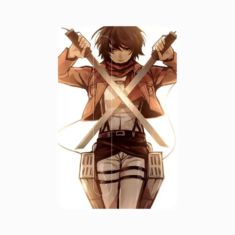 استیکر کارت پیکسل میکسل مدل انیمه حمله به تایتان میکاسا