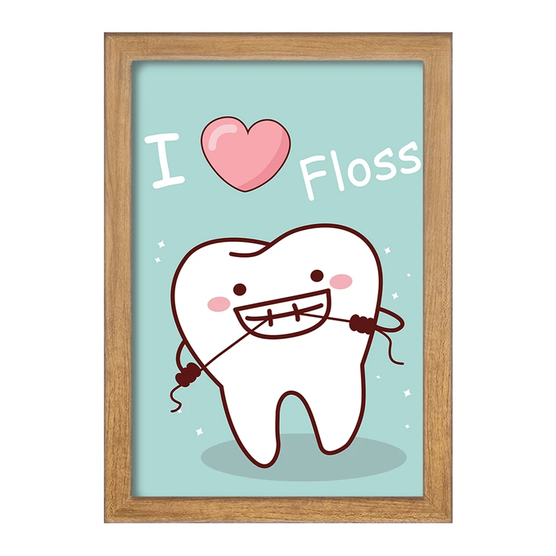 تابلو خندالو مدل دندان و دندان پزشکی کودکانه کد 36689