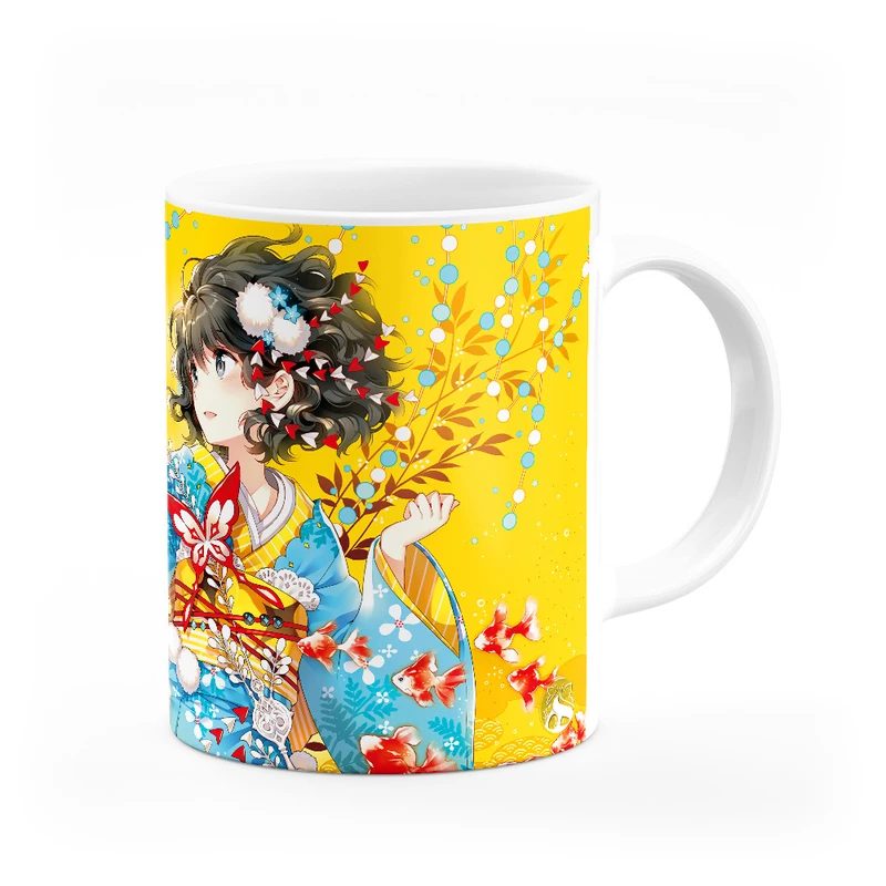 ماگ هومرو طرح انیمه دختر مدل MG2877