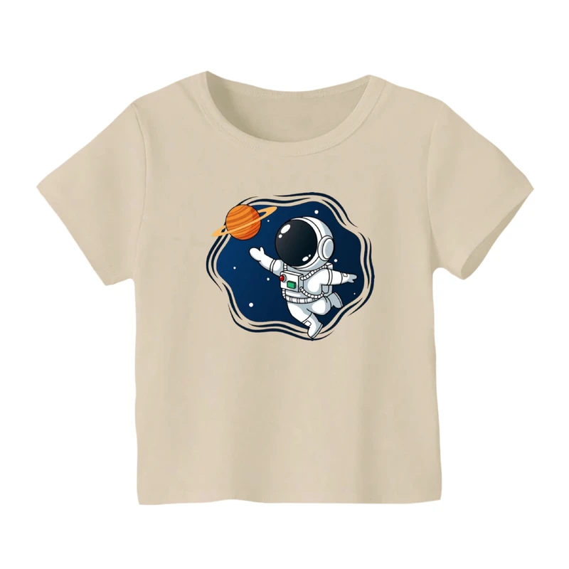 تی شرت آستین کوتاه بچگانه مدل فضانورد کد ۱۶