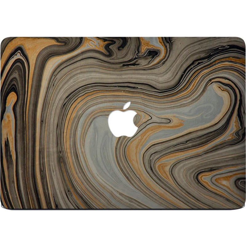 برچسب تزئینی ونسونی مدل Mix Color Marble 3 مناسب برای مک بوک