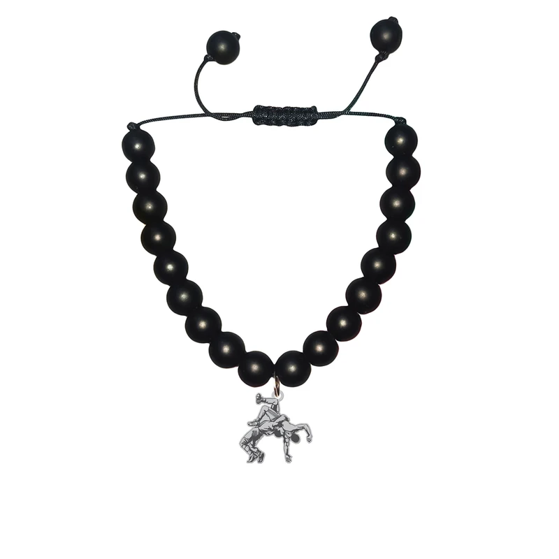 دستبند مهره‌ای هایکا مدل ورزشی فن سالتو کشتی کد am.jh 72