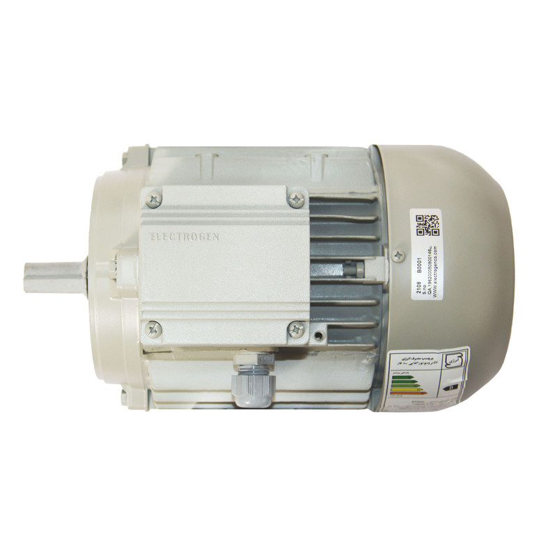 الکتروموتور صنعتی الکتروژن مدل 0.37 کیلووات 1400 دور الکتروموتور صنعتی الکتروژن مدل 0.37 کیلووات 1400 دور