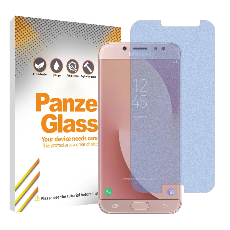 محافظ صفحه نمایش مات ضداشعه آبی پنزر گلس مدل Resistant مناسب برای گوشی موبایل سامسونگ Galaxy J7 Pro