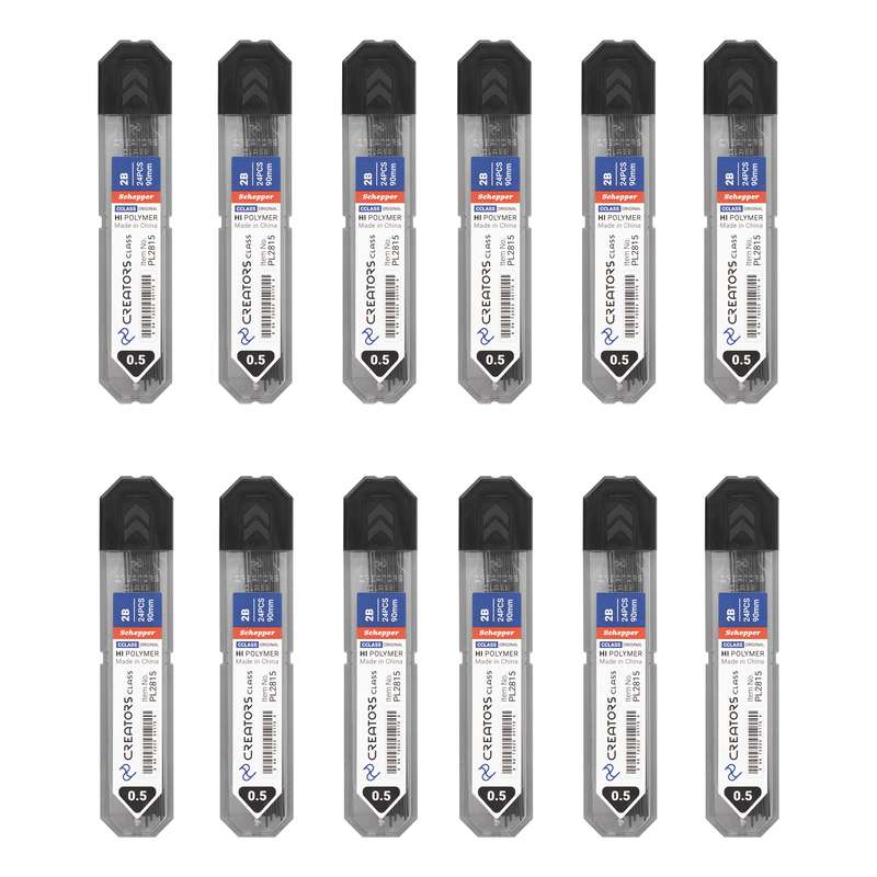 نوک مداد نوکی 0.5 میلی متری کریتورز کلاس مدل PL2815 بسته 12 عددی نوک مداد نوکی 0.5 میلی متری کریتورز کلاس مدل PL2815 بسته 12 عددی