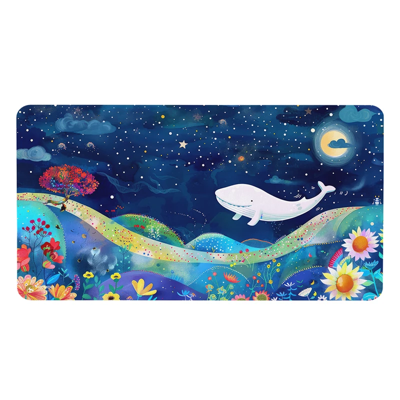 ماوس پد هومرو مدل MX2460 طرح نقاشی فانتزی وال