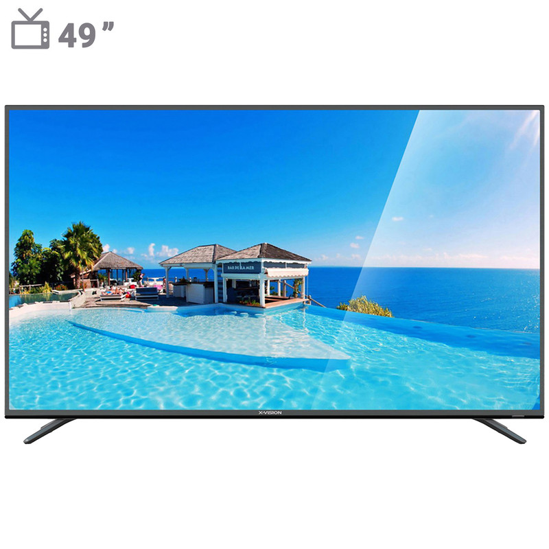 تلویزیون ال ای دی هوشمند ایکس ویژن مدل 49XTU625 سایز 49 اینچ