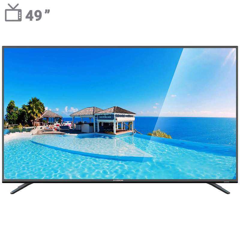 تلویزیون ال ای دی هوشمند ایکس ویژن مدل 49XTU625 سایز 49 اینچ