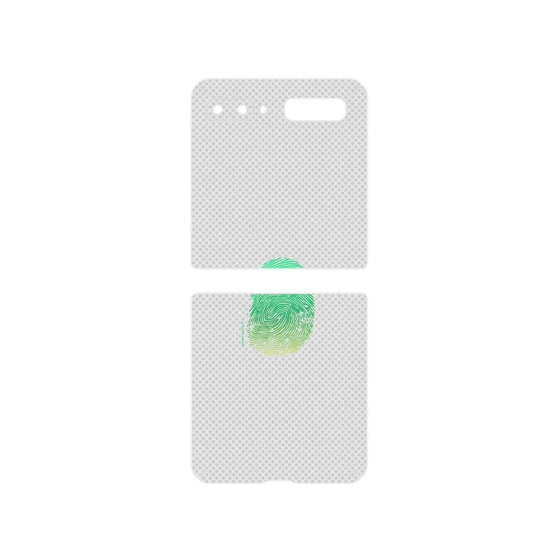 برچسب پوششی ماهوت مدل Minimal Fingerprint مناسب برای گوشی موبایل سامسونگ Galaxy Z Flip