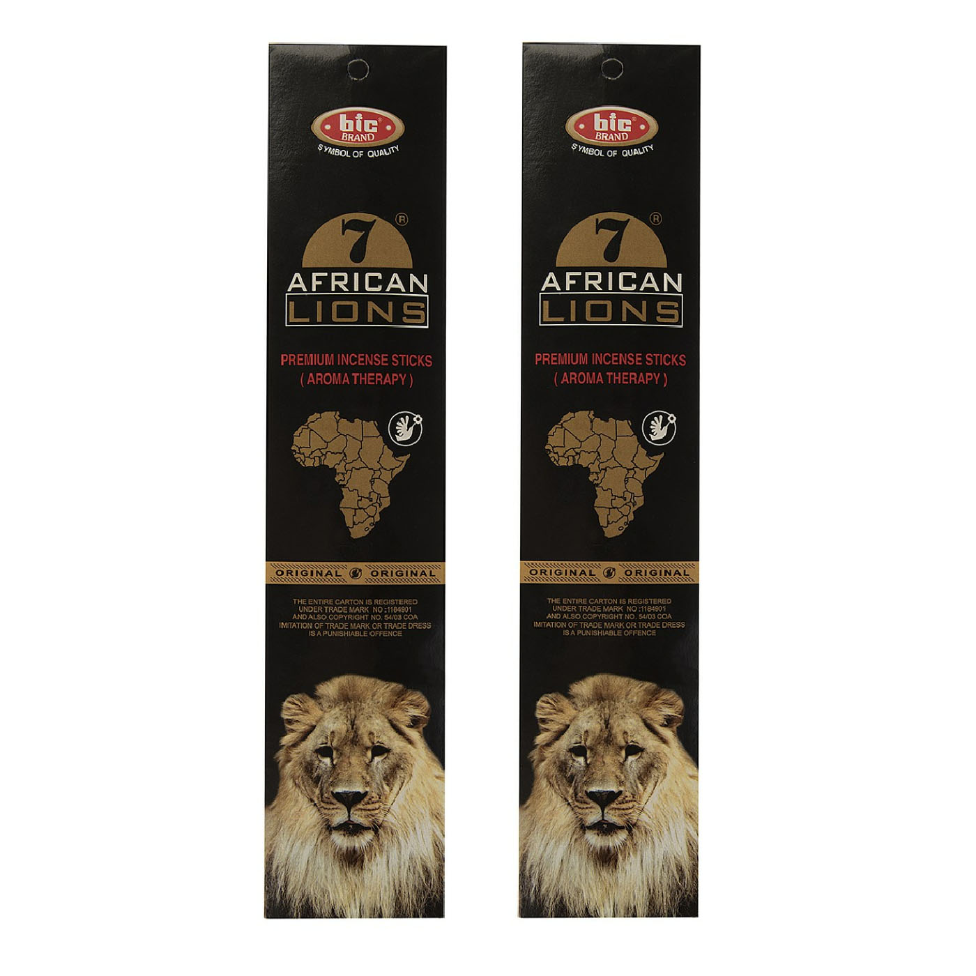 عود خوشبو کننده بیک مدل african lions بسته 2 عددی