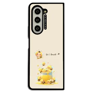 AKAM AMC-WSGZFOLD5-ANIMALS QOUTES-4 Cover For Samsung Galaxy Z Fold 5