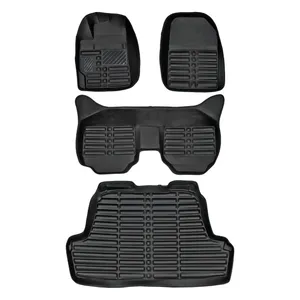 کفپوش پنج بعدی خودرو پانیذ مدل EVA مناسب برای شاهین به همراه کفپوش صندوق