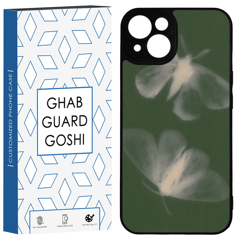 کاور قاب گارد گوشی طرح پروانه کد TPU-167 مناسب برای گوشی موبایل اپل IPHONE 13 / 14