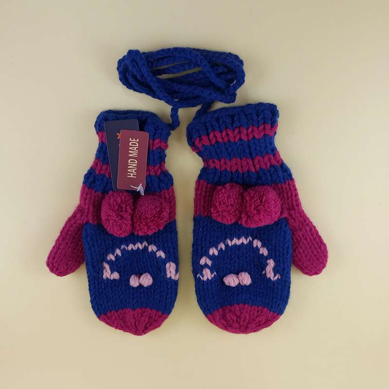 دستکش بافتنی زنانه مدل das12