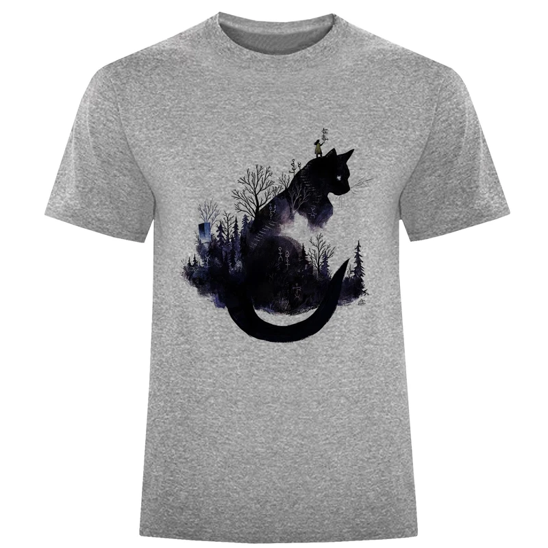 تیشرت آستین کوتاه مردانه مدل Cat F770