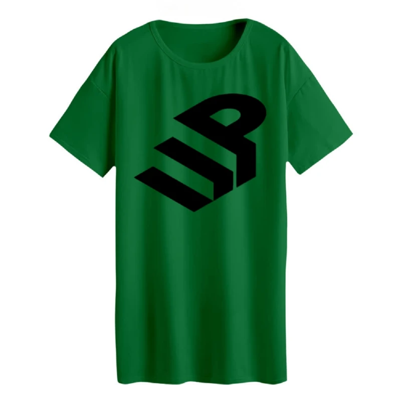 تی شرت لانگ زنانه مدل  نوشته کد 4