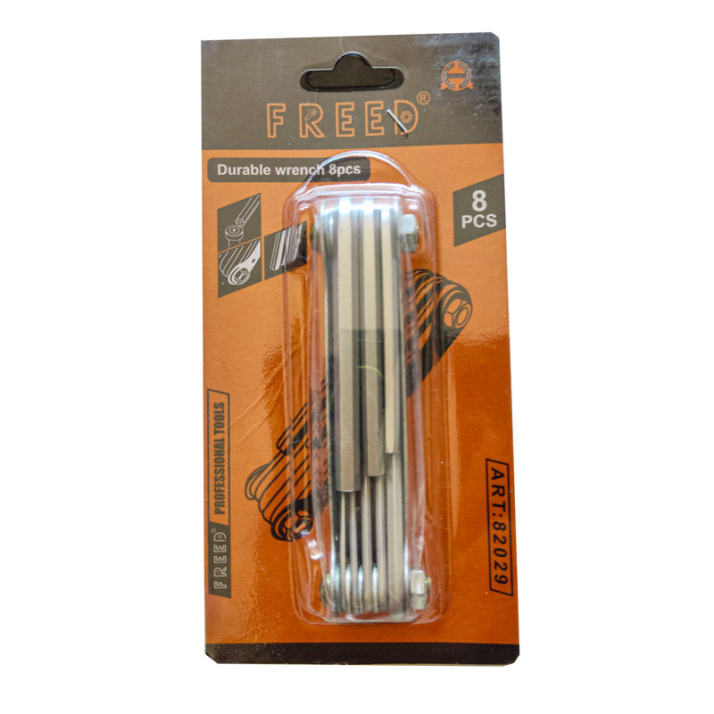 آچار ستاره ای و شش گوش فرد مدل CRV 5050 بسته 2 عددی